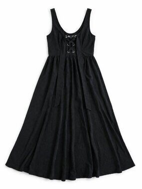 Mara Hoffman Myriam Linen Midi Dress Size 4